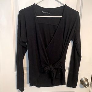 Abercrombie & Fitch Wrap Top